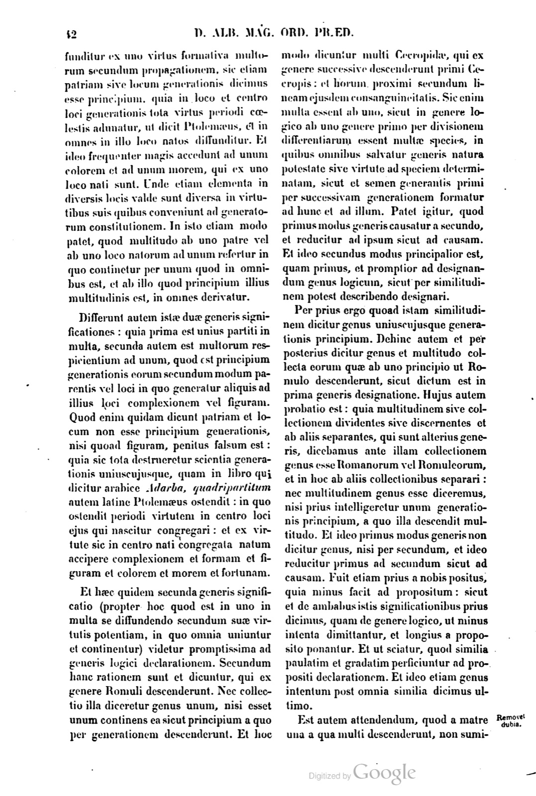 Printed page