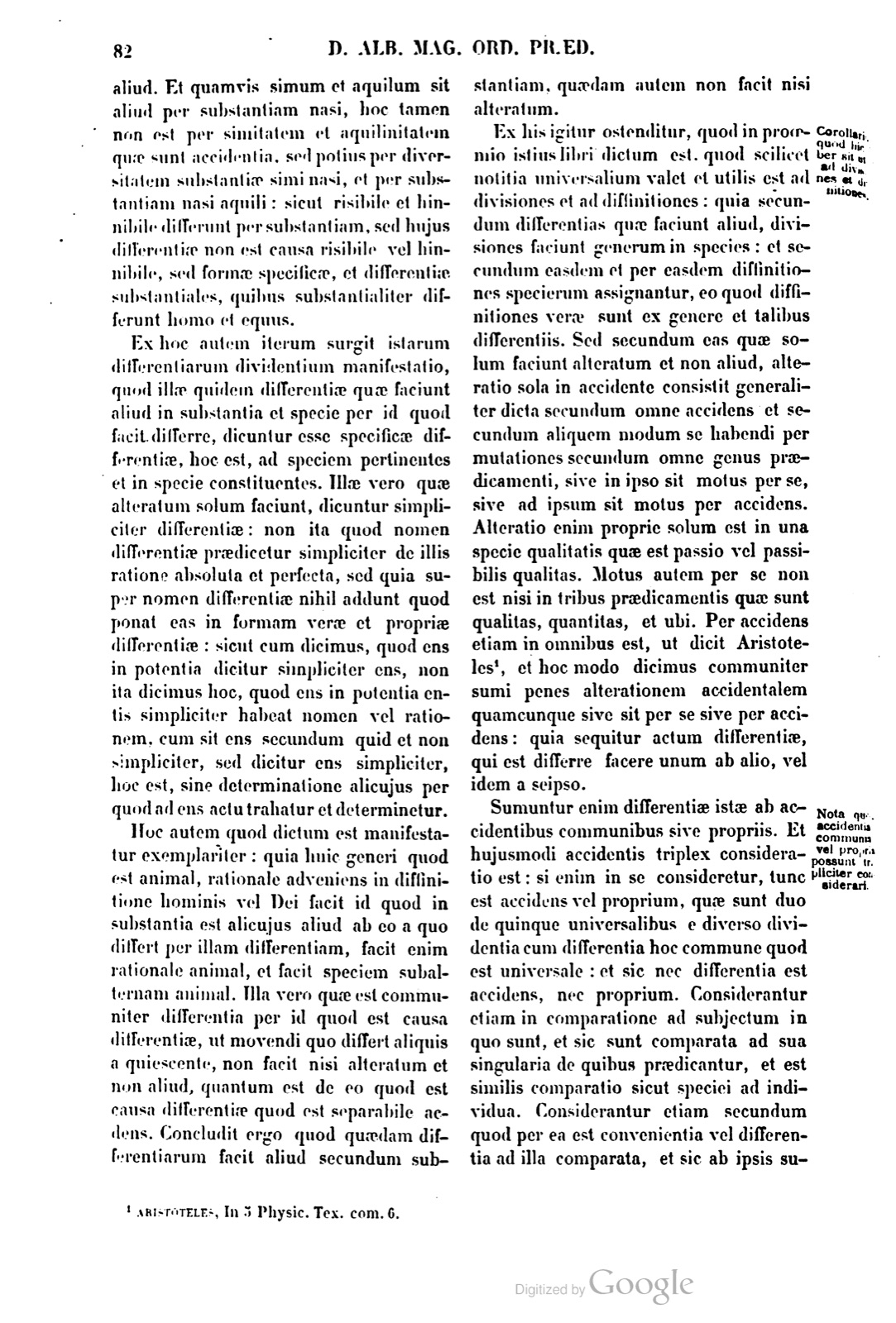 Printed page