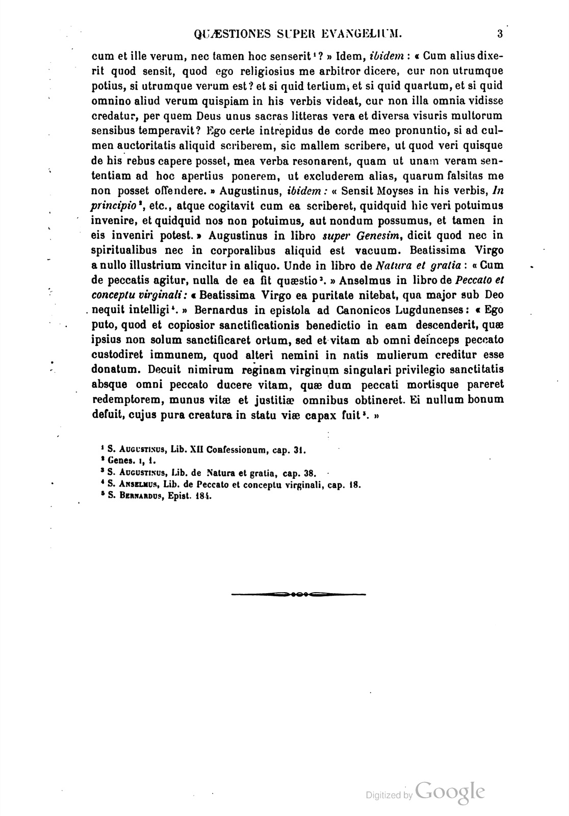 Printed page — Mariale, or Questions on the Gospel, The Angel Gabriel was sent. Proemium; Presuppositions
