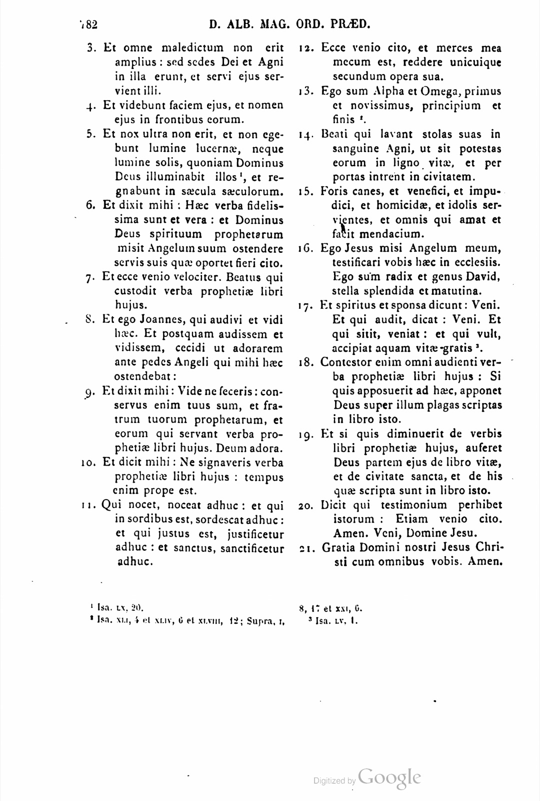 Printed page — Chapter XXII lemma